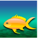 download Pez Dorado Gold Fish clipart image with 0 hue color