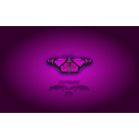 download Butterfly Wallpaper clipart image with 270 hue color