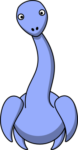 Cartoon Plesiosaur