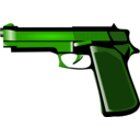 download Gun clipart image with 270 hue color