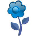 download Flower A2 clipart image with 225 hue color