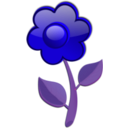 download Flower A2 clipart image with 270 hue color