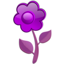 download Flower A2 clipart image with 315 hue color