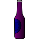 download Beer Bottle clipart image with 180 hue color