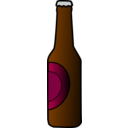 download Beer Bottle clipart image with 270 hue color