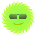 download Mr Sun clipart image with 45 hue color