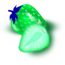 download Strawberry clipart image with 135 hue color