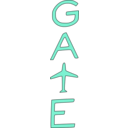 download Gate clipart image with 135 hue color