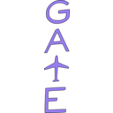 download Gate clipart image with 225 hue color