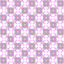 Floral Chess Pattern