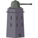 download Anti Air Tower Or Turret clipart image with 225 hue color