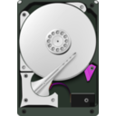 download Open Disk Drive clipart image with 270 hue color