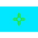 download Flag Of New Mexico Usa clipart image with 135 hue color
