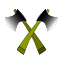 download Ax Axe Cleaver clipart image with 45 hue color