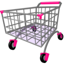 download Shopping Cart clipart image with 90 hue color