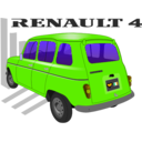 download Renault 4tl clipart image with 45 hue color