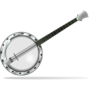 download Banjo clipart image with 90 hue color