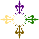 download Forestgreen Coloured Ornaments clipart image with 45 hue color
