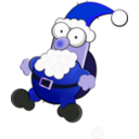 download X Mas Man clipart image with 225 hue color