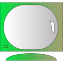 download Computer Screen Icon clipart image with 90 hue color