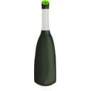 download Beer Bottle clipart image with 90 hue color