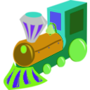 download Tren Train clipart image with 45 hue color