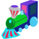 download Tren Train clipart image with 135 hue color