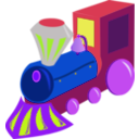 download Tren Train clipart image with 225 hue color