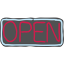 Neon Open Sign