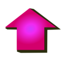 download Home Icon clipart image with 225 hue color