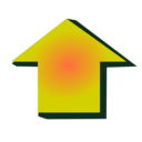 download Home Icon clipart image with 315 hue color