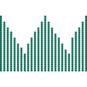 download Music Visual Effect clipart image with 225 hue color