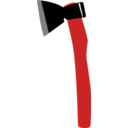 download Fire Axe 1 clipart image with 0 hue color