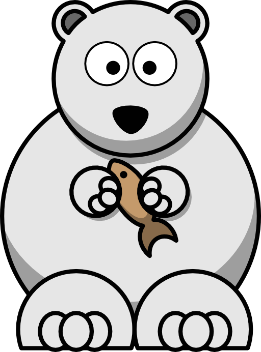 Cartoon Polar Bear