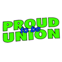download Proud To Be Union 3 clipart image with 225 hue color