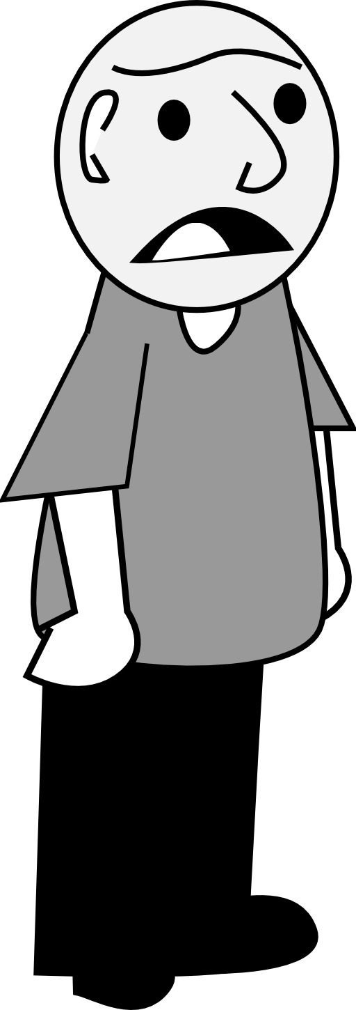 Talky Guy B W