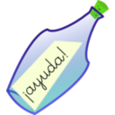 download Mensaje En Una Botella clipart image with 45 hue color