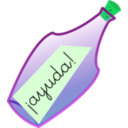 download Mensaje En Una Botella clipart image with 90 hue color