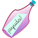 download Mensaje En Una Botella clipart image with 135 hue color