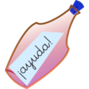 download Mensaje En Una Botella clipart image with 180 hue color