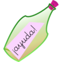 download Mensaje En Una Botella clipart image with 270 hue color