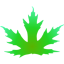 download Maple Leaf clipart image with 90 hue color