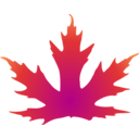 download Maple Leaf clipart image with 315 hue color