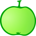 download Apple clipart image with 90 hue color