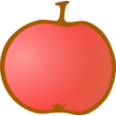 download Apple clipart image with 0 hue color