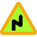 download Swedish Roadsign 3 clipart image with 45 hue color