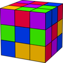 download Rubiks Cube clipart image with 225 hue color