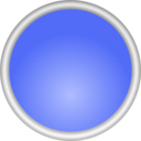 Shiny Blue Circle