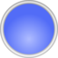 Shiny Blue Circle