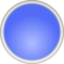 Shiny Blue Circle